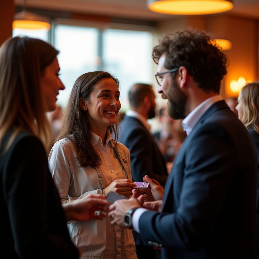 Evento presencial de networking para inversores
